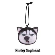 pre auto 3D roztomilá mačka Husky auto lu pre auto 3D roztomilá mačka Husky auto lu