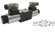 Solenoidový ventil Rozdeľovač 4WE6J DG4V NG6 CETOP3 24V