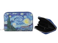 peňaženka na zips - v. van Gogh, hviezdna noc (c