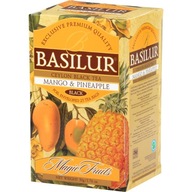 Čierny čaj vo vrecúškach MANGO ANANÁS 25x2g