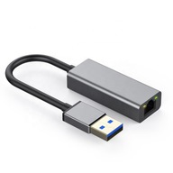 Adaptér USB 3.0 Ethernet RJ45 Gigabit 1000 Mbps