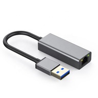 Adaptér USB 3.0 Ethernet RJ45 Gigabit 1000 Mbps Adaptér USB 3.0 Ethernet RJ45 Gigabit 1000 Mbps
