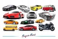 Nálepky na stenu Cars - Super Cars 2 Nálepky na stenu Cars - Super Cars 2