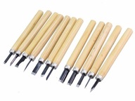 MINI REZBÁRSKE DLÁTKA 12 KS. SET MINI REZBÁRSKE DLÁTKA 12 KS. SET