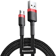 Kábel USB-A - Micro USB, Baseus Cafule 2,4A, 1M