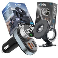 FM BLUETOOTH VYSIELAČ QC NABÍJAČKA + DRŽIAK MAGNETU FM BLUETOOTH VYSIELAČ QC NABÍJAČKA + DRŽIAK MAGNETU