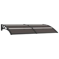 VidaXL Predné dvere Canopy Black 200x8