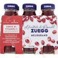 Šťava z granátového jablka 6x125 ml Talianske Zuegg Melograno Šťava z granátového jablka 6x125 ml Talianske Zuegg Melograno