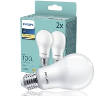 PHILIPS SET 2x E27 LED žiarovka 13W = 100W 2700K TEPLÁ BIELA 1521lm A67 PHILIPS SET 2x E27 LED žiarovka 13W = 100W 2700K TEPLÁ BIELA 1521lm A67