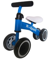 R11 modrý balančný bicykel R-Sport, jazdecký bicykel