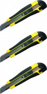 Baliaci nôž so zámkom, veľký nôž 18mm Donau Professional vystužený x 3 ks Baliaci nôž so zámkom, veľký nôž 18mm Donau Professional vystužený x 3 ks