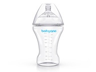 BABYONO ANTIKOLICKÁ FĽAŠA NATURAL OŠETROVANIE 260 ML POMALÝ PRIETOK 0M+ BABYONO ANTIKOLICKÁ FĽAŠA NATURAL OŠETROVANIE 260 ML POMALÝ PRIETOK 0M+