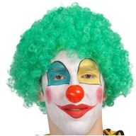 Zelená parochňa, AFRO KLAUN, KLAUNSKÝ outfit, KARNEVAL Zelená parochňa, AFRO KLAUN, KLAUNSKÝ outfit, KARNEVAL