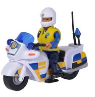 Požiarnik Sam Policajná motorka s figúrkou