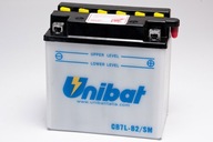 Batéria Unibat CB7L-B2, YB7L-B2, 8AH, 124A
