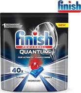 Tablety Finish Powerball Quantum Ultimate na umývanie riadu v umývačkách riadu