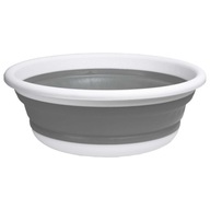 Okrúhla misa 37 cm biela a šedá COMPACT 9 litrov Okrúhla misa 37 cm biela a šedá COMPACT 9 litrov