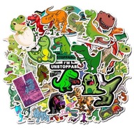 NÁLEPKY NÁLEPKY vodeodolné MIX DINOSAURY 50 ks NÁLEPKY NÁLEPKY vodeodolné MIX DINOSAURY 50 ks