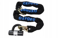 Retiazka so sponou OXFORD Chain8, čierna farba