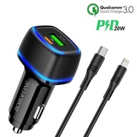 Nabíjačka BZ14A Type-C PD20W QC3.0 iPhone 7 8 Plus Nabíjačka BZ14A Type-C PD20W QC3.0 iPhone 7 8 Plus