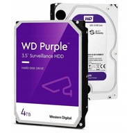 4TB pevný disk WD PURPLE pre CCTV rekordéry