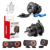 AUTO ZÁSUVKA USB NABÍJAČKA + USB-C 12V 24V AUTO ZÁSUVKA USB NABÍJAČKA + USB-C 12V 24V
