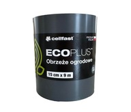 Záhradná obruba 15x900 cm šedá EcoPlus Cellfast