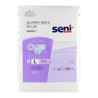 Super Seni Plus, plienkové nohavičky pre dospelých, veľkosť L, 30 kusov Super Seni Plus, plienkové nohavičky pre dospelých, veľkosť L, 30 kusov