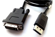Kábel Unitek DisplayPort na DVI 1,8 m; Y-5118BA