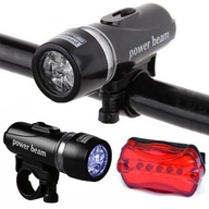 SADA LED BICYKLOVÝCH LAMPY PREDNÁ ZADNÁ NA BICYKEL SADA LED BICYKLOVÝCH LAMPY PREDNÁ ZADNÁ NA BICYKEL