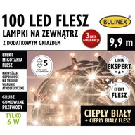 LED zábleskové lampy 100L-9,9m vonkajšie s prídavnými zásuvkami. veľmi teplý/veľmi teplý záblesk 25-465, LED zábleskové lampy 100L-9,9m vonkajšie s prídavnými zásuvkami. veľmi teplý/veľmi teplý záblesk 25-465,