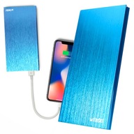 HLINÍKOVÁ POWER BANK SLIM 20000mAh SLIM 2xUSB