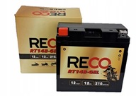 Reco RT14B-GEL YT14B-BS YT14B-4 gélová motobatéria 12V 12Ah 210A Reco RT14B-GEL YT14B-BS YT14B-4 gélová motobatéria 12V 12Ah 210A