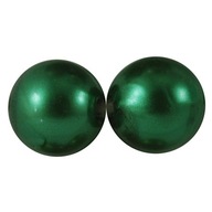 VEĽKOOBCHOD Akrylátové korálky Perly zelené 26mm 10ks