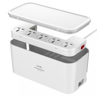 Organizér napájací pásik 5xAC 3xUSB EU/US 2500W Organizér napájací pásik 5xAC 3xUSB EU/US 2500W