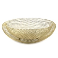 ZLATÝ PREARÁROVANÝ KOVOVÝ TANIER 30cm KOŠÍK NA OVOCIE ZLATÝ PREARÁROVANÝ KOVOVÝ TANIER 30cm KOŠÍK NA OVOCIE