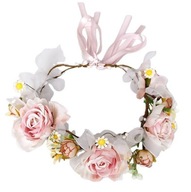 Veniec Čelenka Veniec Boho Flowers W114 Veniec Čelenka Veniec Boho Flowers W114