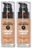 2 x REVLON FOUNDATION CS COMBI/OLEJOVÉ ČERPADLO 300 Golden Beige Oily