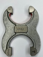 Rozchod čeľustí obojstranný 43 mm 0,3 SUHL Rozchod čeľustí obojstranný 43 mm 0,3 SUHL