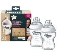 TOMMEE TIPPEE AKÚKOĽVEK FĽAŠA 2x260ml 0m+ TOMMEE TIPPEE AKÚKOĽVEK FĽAŠA 2x260ml 0m+