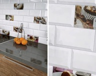 Obklad Tamoe Bianco, obklad 9,8x19,8 - 1 krabička Obklad Tamoe Bianco, obklad 9,8x19,8 - 1 krabička