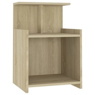 vidaXL Nočný stolík Dub Sonoma 40x35x60 cm Drevotrieska vidaXL Nočný stolík Dub Sonoma 40x35x60 cm Drevotrieska