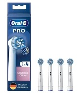 Originálne hlavice kefky na čistenie zubov Oral-B EB60RX Pro Sensitive 4 ks