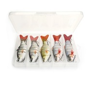 Wobler Rybárska návnada PIKE ZANDER Sumec Breakable Set 5 ks BOX Wobler Rybárska návnada PIKE ZANDER Sumec Breakable Set 5 ks BOX