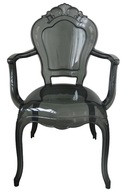 Údená stolička KING ARM - polykarbonát