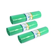 Vrecia na odpad na triedenie, 240L, zelené, 30 ks Vrecia na odpad na triedenie, 240L, zelené, 30 ks