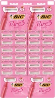 Bic Pure 3 Lady žiletka ružová - kart