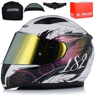 PRILBA NA MOTORKU LS2 FF353 RAPID II BOHO DÁMSKA 22/06 + ZLATÉ SKLO M PRILBA NA MOTORKU LS2 FF353 RAPID II BOHO DÁMSKA 22/06 + ZLATÉ SKLO M