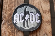 AC/DC vyšívaná nášivka AC/DC vyšívaná nášivka