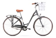 ROMET ART DECO CLASSIC šedý M bicykel